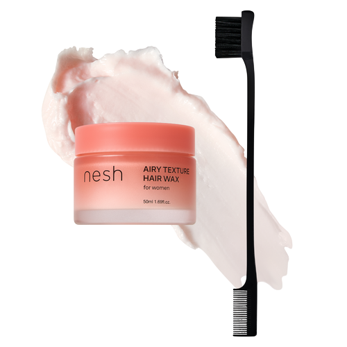 Nesh Airy Texture Hair Wax Brush Set