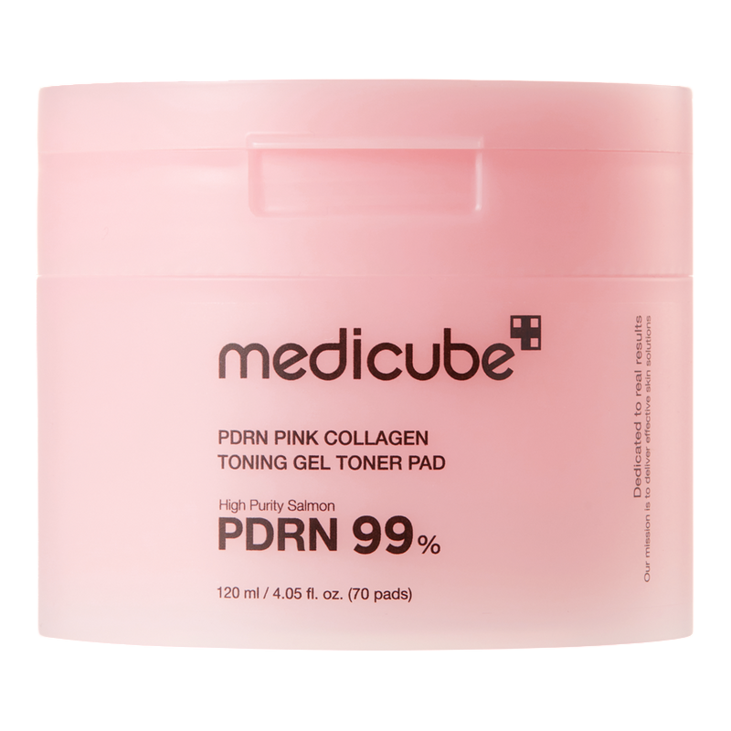 PDRN PINK COLLAGEN TONING GEL TONER PAD