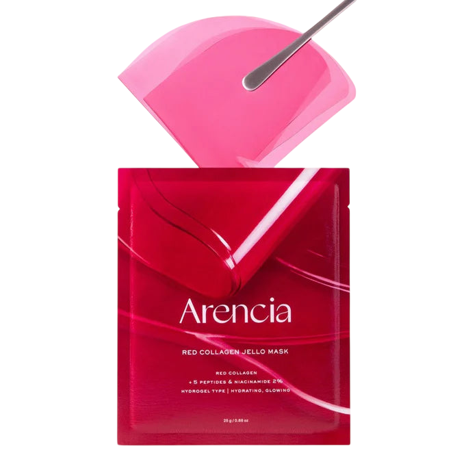 Arencia Masque Gélifié au Collagène Rouge