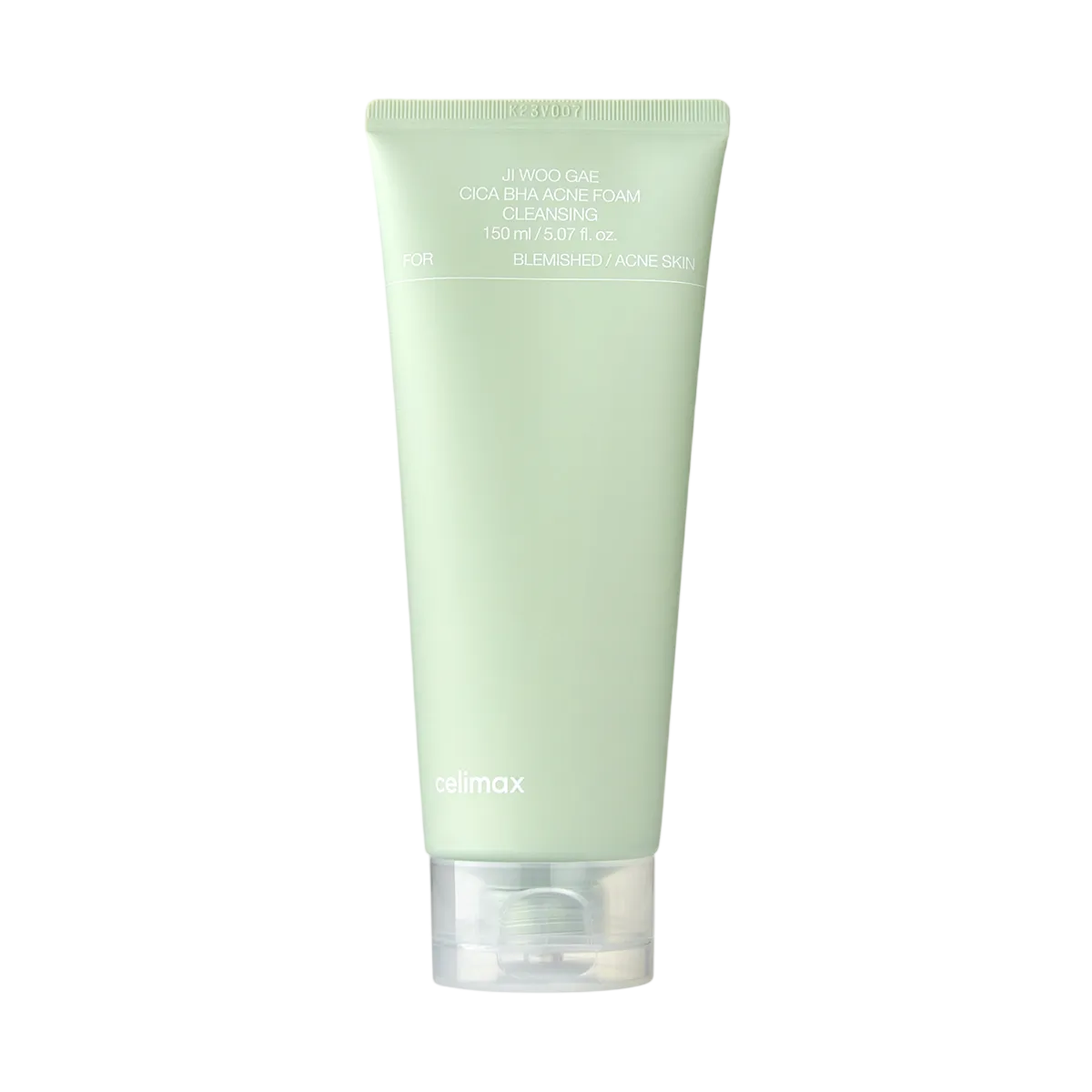 ji woo cica bha acne foam cleansing