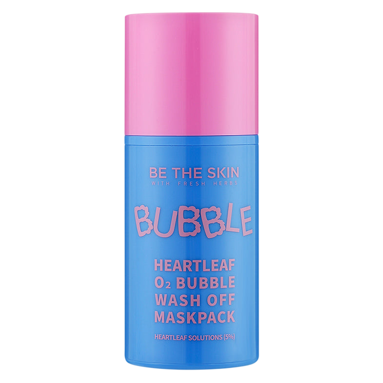 HEARTLEAF O2 BUBBLE WASH OFF MASKPACK