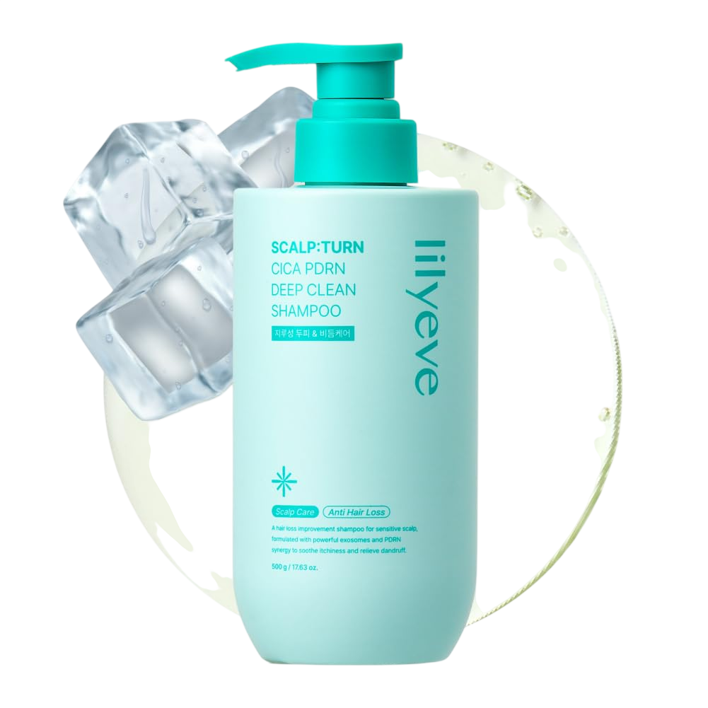 LILYEVE SCALP:TURN CICA PDRN DEEP CLEAN SHAMPOO