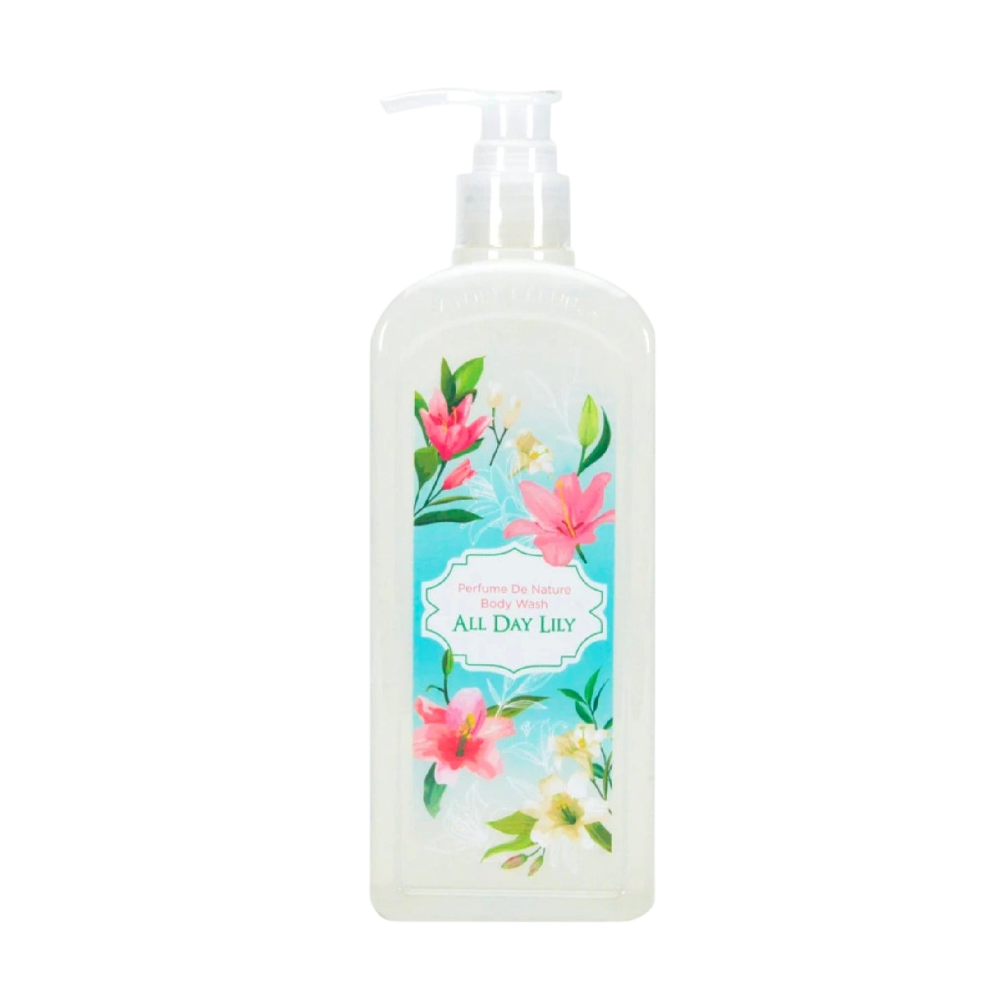 PERFUME DE NATURE BODY WASH ALL DAY LILY