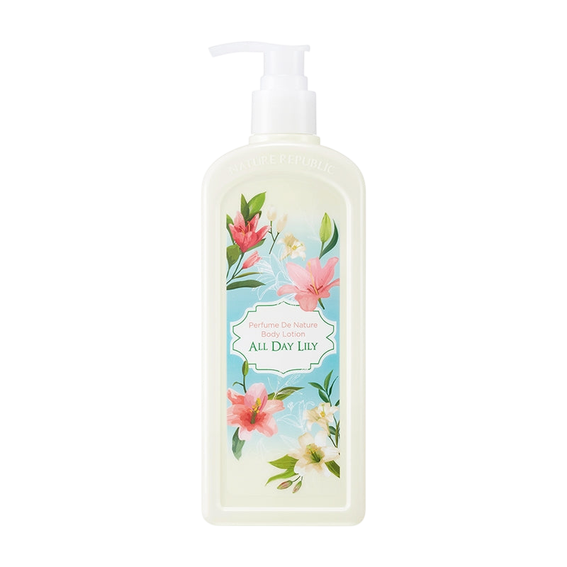 PERFUME DE NATURE BODY LOTION ALL DAY LILY (NH0853)