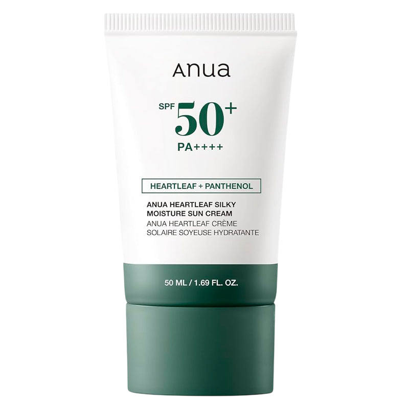 anua silky moisture sun cream