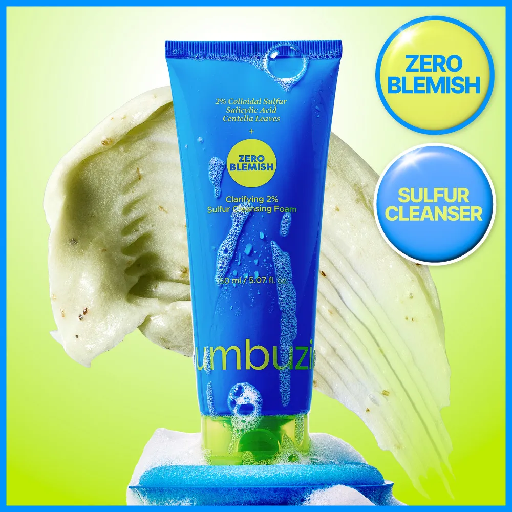 Mousse Nettoyante Clarifiante au Soufre 2% Zero Blemish
